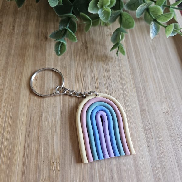 Rainbow keychain