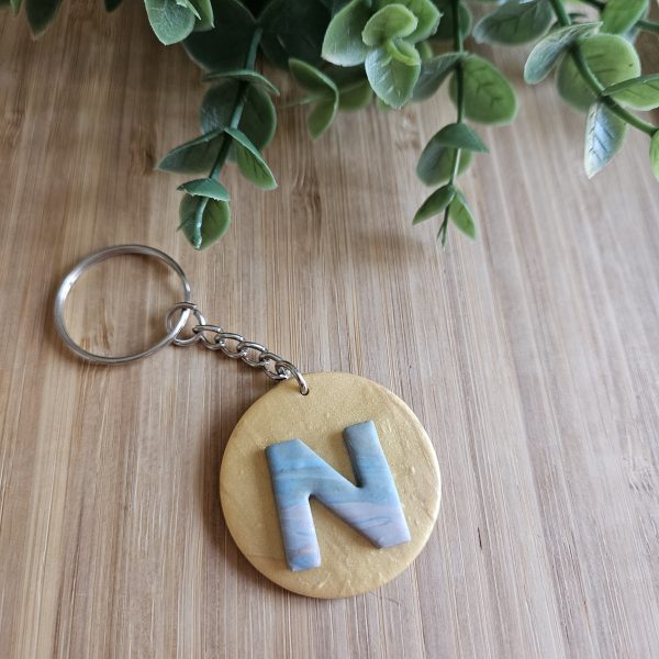Letter keychain