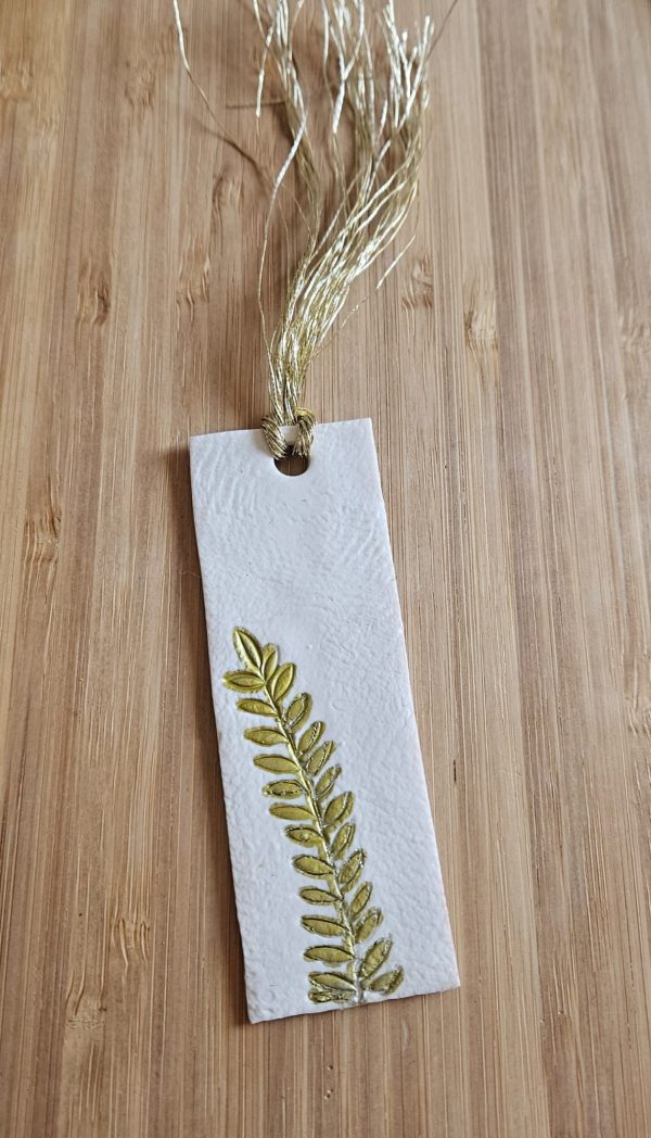 Gold leaf bookmark